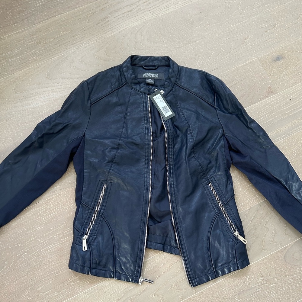 Faux Leather Jacket